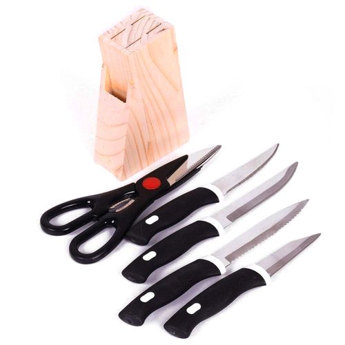 Om Enterprises Stainless Steel Knife Set, for Kitchen, Size : 8 Inch