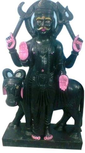 Marble Shani Dev Statue