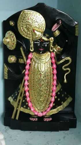 Marble Shrinathji Statue, for Handmade, Color : Multicolors