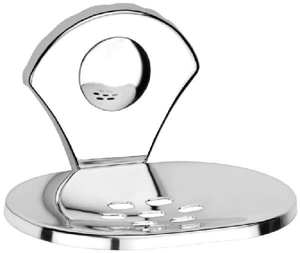 Polished Stainless Steel Royal Single Soap Dish, Feature : Light Weight, Washable