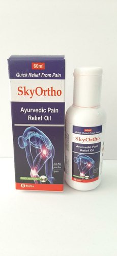 Skyortho Ayurvedic Massage Oil, Packaging Size : 60 ml