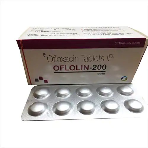 Oflolin 200 Ofloxacin Tablet, Packaging Type : Alu - Alu