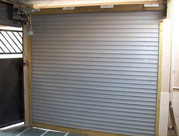 motorized rolling shutter