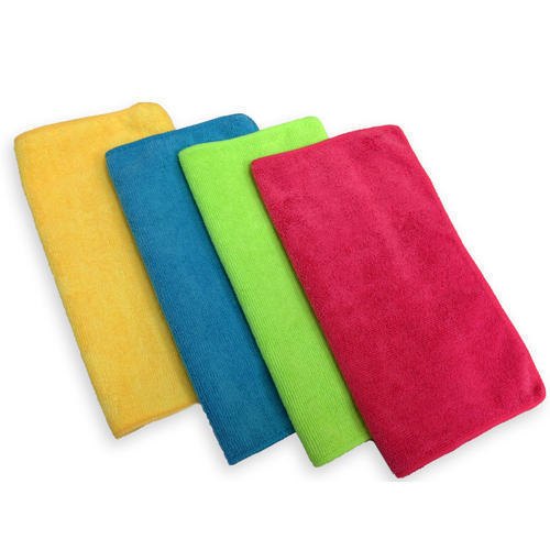 Plain 10 g microfiber cloths, for Car Cleaning