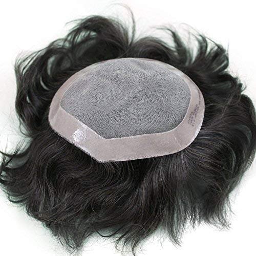 Finishing Touch Men Hair Patch, Color : Black