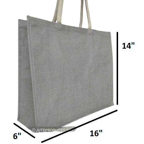Manufacturer of JUTE SHOPPING BAG by krishna jute bags co