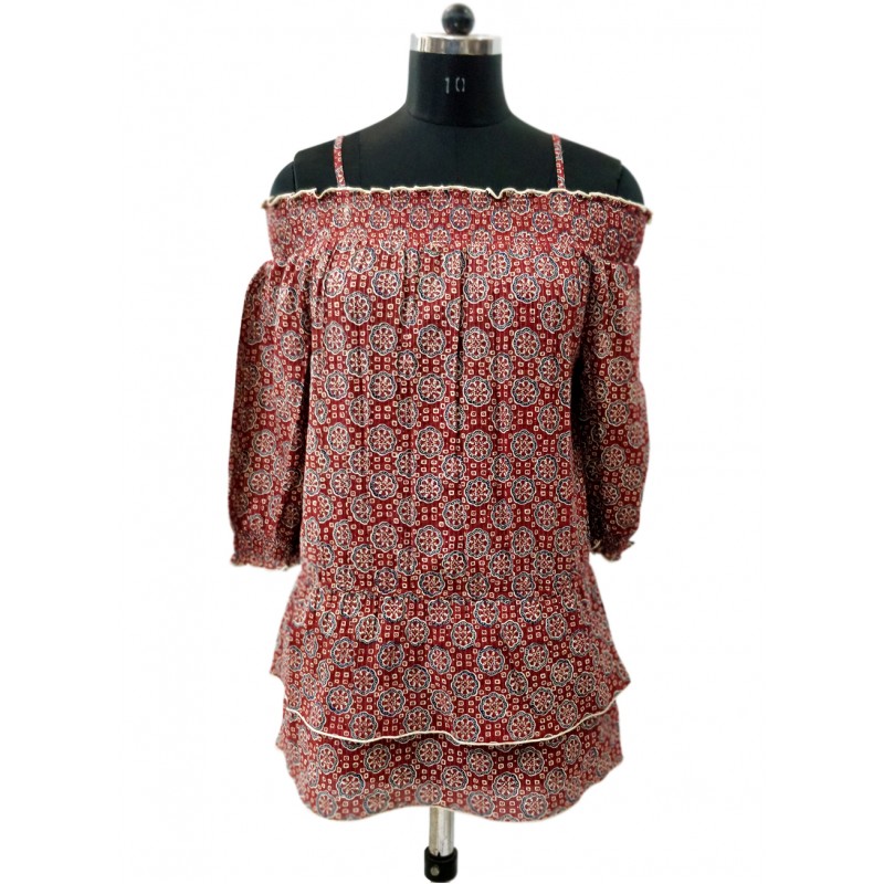 Ladies Cold Shoulder Top