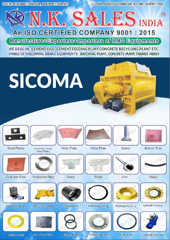 Sicoma Mixer Arm