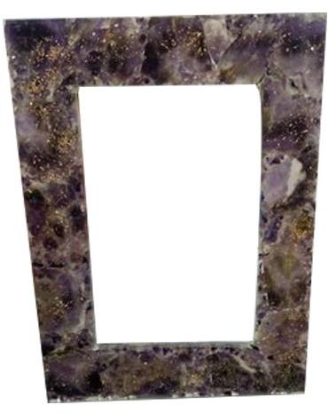 Agate Photo Frame, for Decoration Purpose