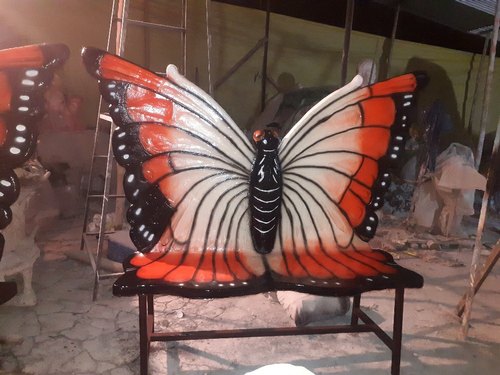 Fiber Butterfly Selfie Bench
