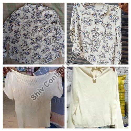 used imported second hand chiffon tops