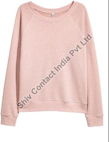 Used Ladies Sweatshirt, Sleeve Style : Full Sleeve