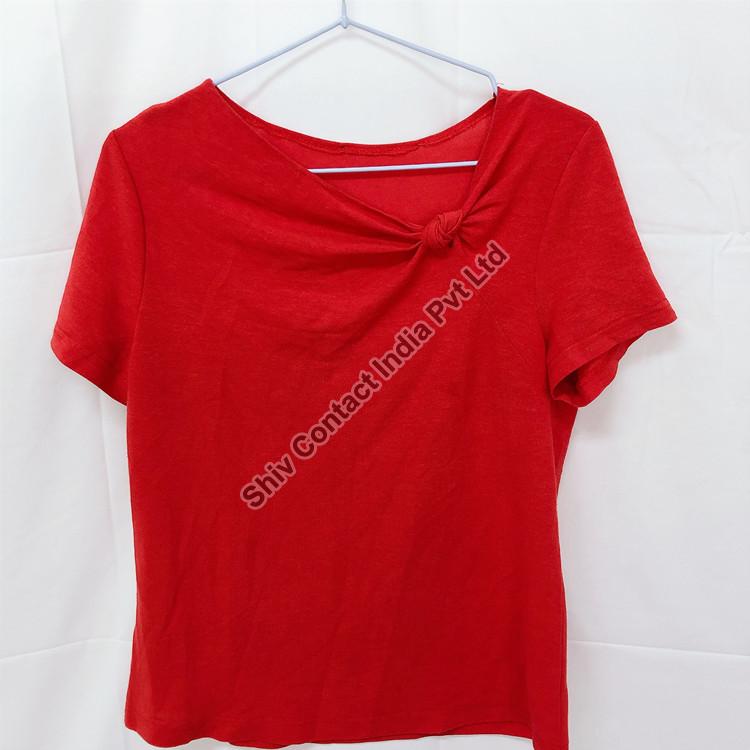 imported second hand used ladies t-shirt