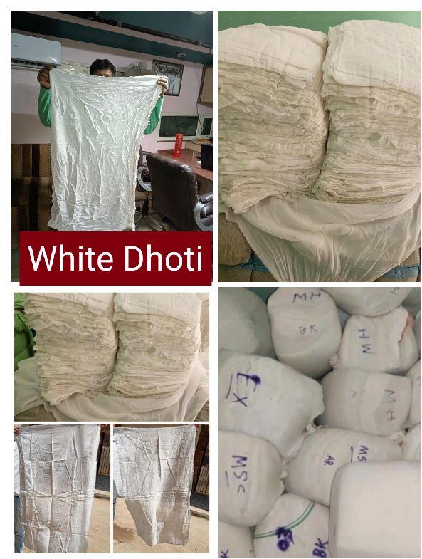 White Old Dhoti