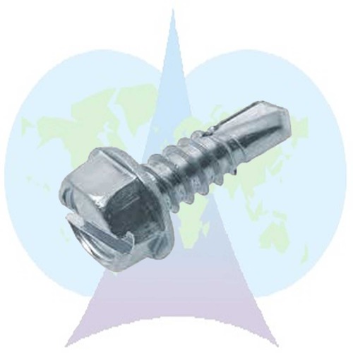 Parshva Carbon steel Self Drilling Screw, Grade : 4.8, 8.8, 10.9