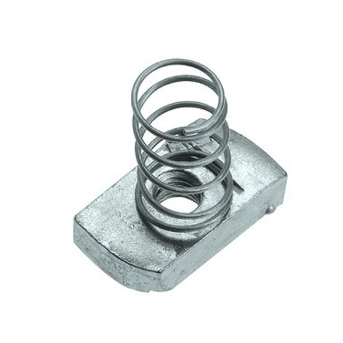 Parshva India Stainless Steel Spring Nut, Size : 6 to 12 mm
