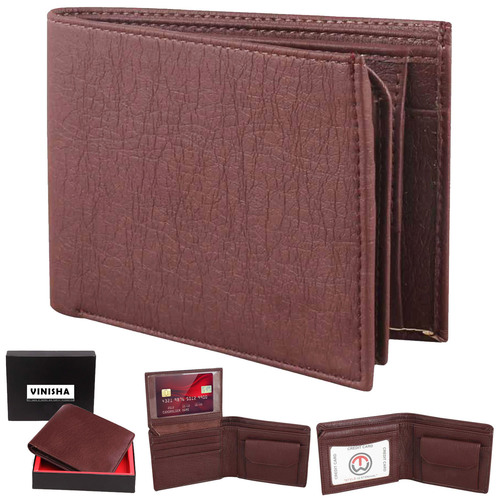Men's Synthetic Leather Wallet (PMW-049)