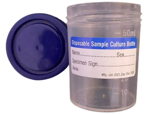 Plastic Urine Container, Shape : Round