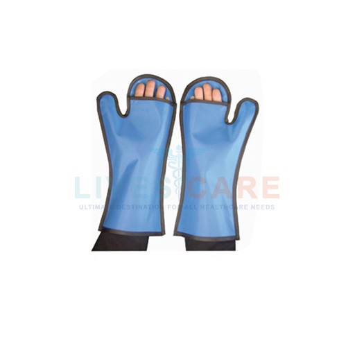 Livescare Lead Gloves., Feature : Good Quality, Skin Friendly