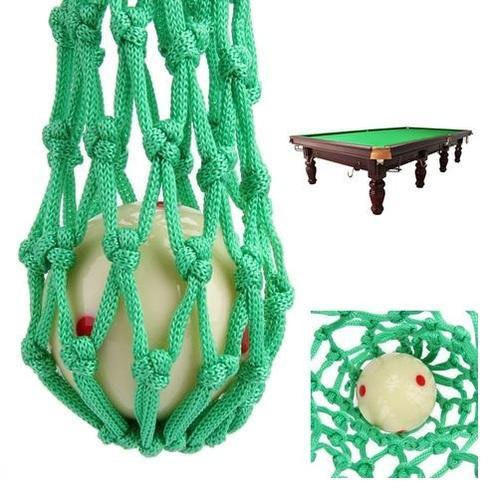 Poleyster Billiards Pool Pocket Net, Color : Green