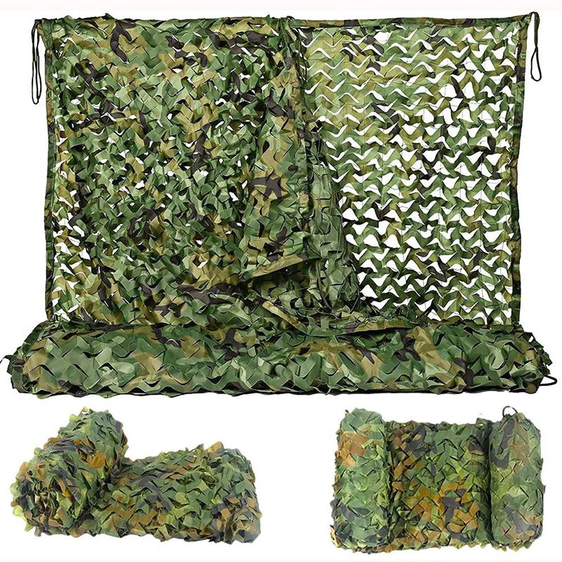Military Print Nylon Camping Camouflage Net, Feature : Light Weight, Quick Drying