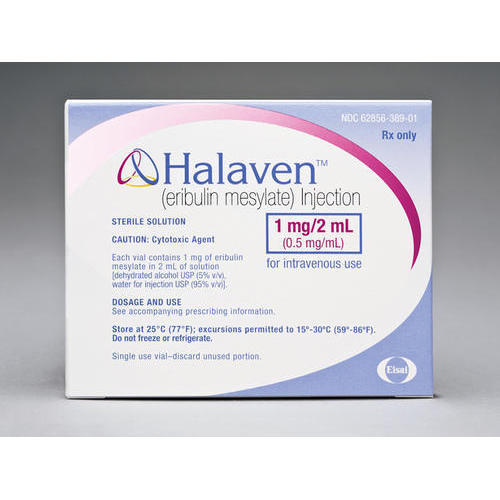 Halaven Eribulin Mesylate Injection, Packaging Type : Glass bottle Packet
