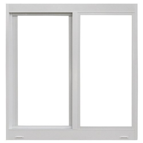 Aluminium Glass Sliding Windows, Color : White