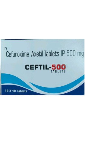 Stingray Cefuroxime Axetil Tablets, for Antibiotic Usage, Packaging Type : Box