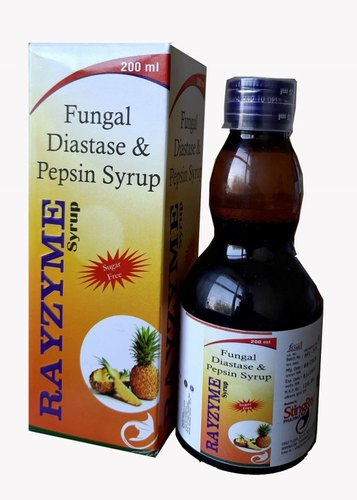 Fungal diastase pepsin syrup, Packaging Size : 200 ml