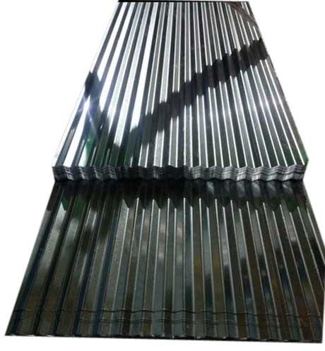 Galvanised Stainless Steel Corrugated Sheet, Length : 10 - 20 Feet