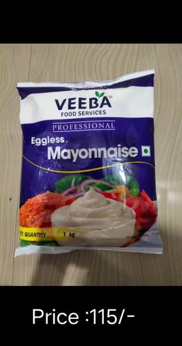 Eggless Mayonnaise, Packaging Type : PLASTIC COVER