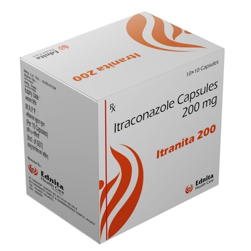 Itraconazole Capsule, Packaging Type : Box