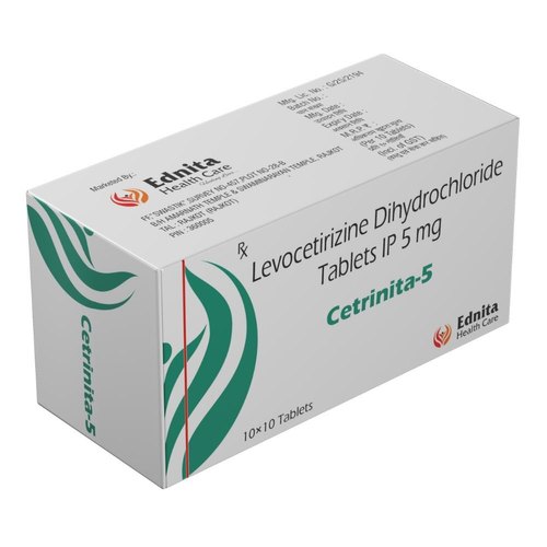 Levocetirizine Dihydrochloride Tablets, Packaging Type : Box