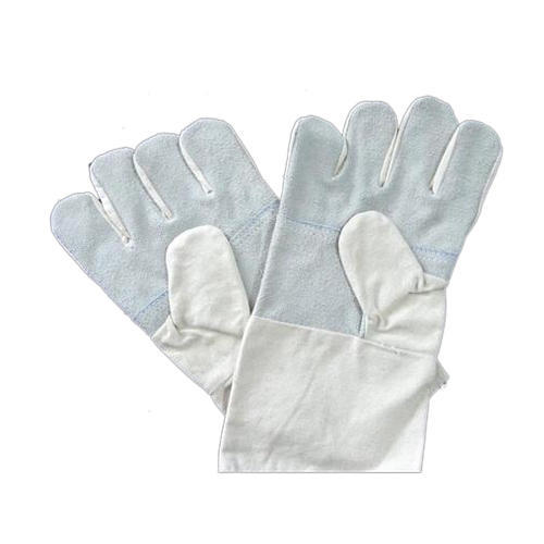 Leather Cotton Gloves, Size : M