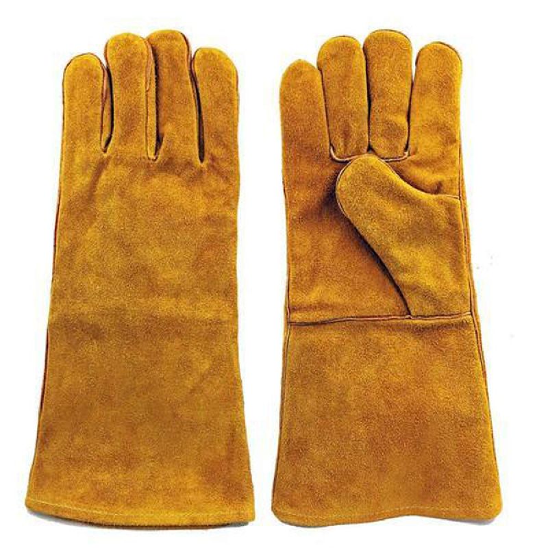 Leather Safety Hand Gloves