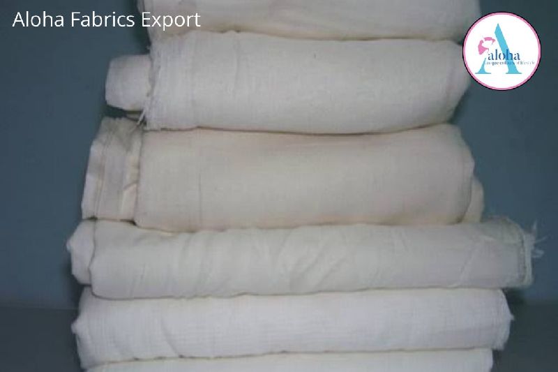 Cotton Flex Greige Fabric, for Dress, Dresses, Garments, Style : Plain at  Rs 15 / Meter in delhi