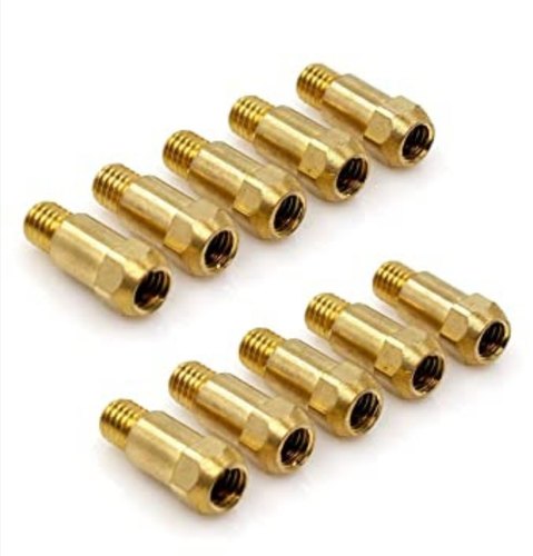 Brass Co2 Contact Tip Holder, Packaging Type : 10pcs