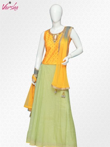 Varsha Embroidered Anarkali Suit, Occasion : Party Wear