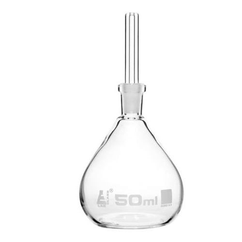 RSGW Borosilicate Specific Gravity Bottle, Color : Transparent