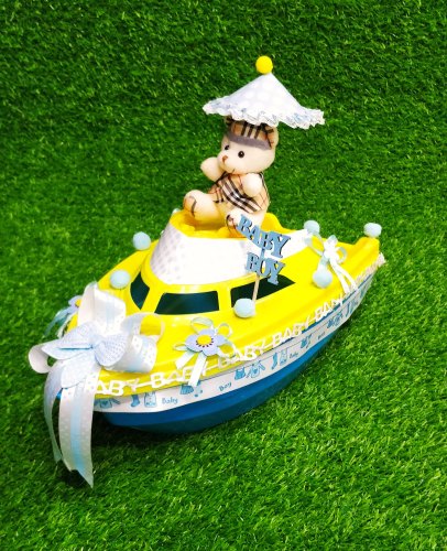 Plastic Baby Boat, Color : Yellow