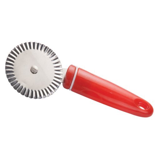 Standard SS Plastic Pizza Cutter, Color : red