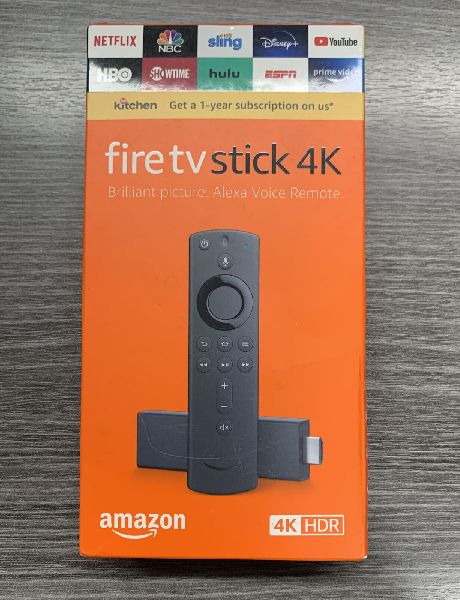 Amazon Fire TV Stick 4K with The New Alexa Voice Remote control