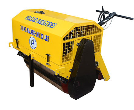 Yellow Cricket Walk Behind Pitch Roller, Automatic Grade : Semi Automatic