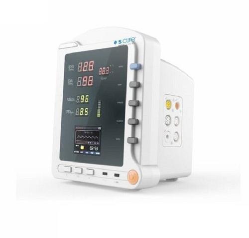 White Table Top Pulse Oximeter, Display Type : Single Color LED