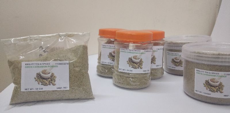 Elaychi powder, Packaging Type : Plastic Pouch