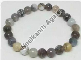 Polished Botswana Agate Bracelet, Feature : Fine Finishing, Good Quality, Light Weight, Shiny Look