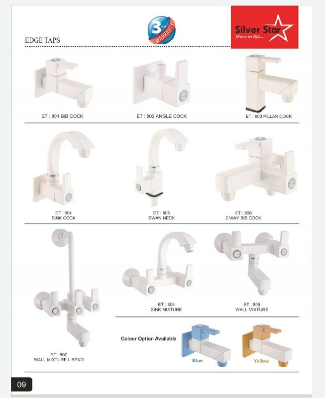 Pvc Edge P.T.M.T Taps, for Garden, House, Office, Feature : Attractive Design, Easy Installation