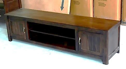 Polished Plain Sheesham Wood Sideboard Cabinet, Size : 60x15x24 Inch