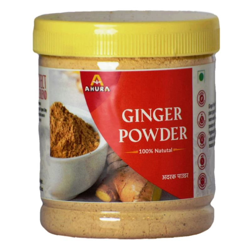 Ahura ginger powder, Packaging Size : 100gm