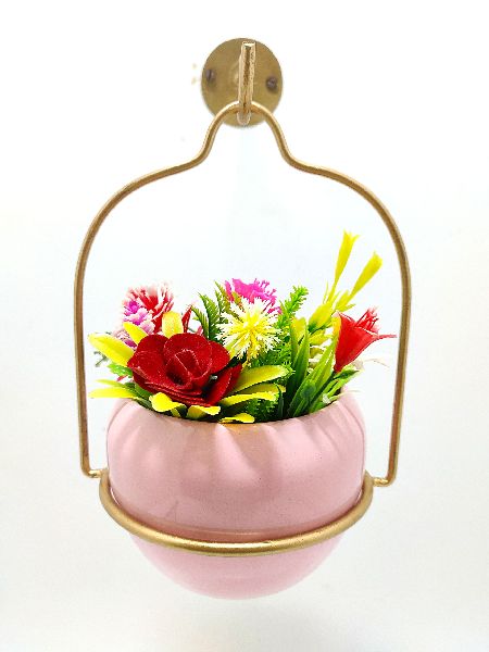 Metal Hanging Flower Pot
